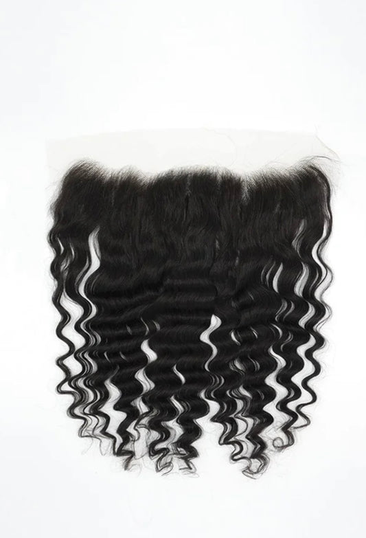 Burmese Virgin Loose Deep Wave 13x4 HD Frontal